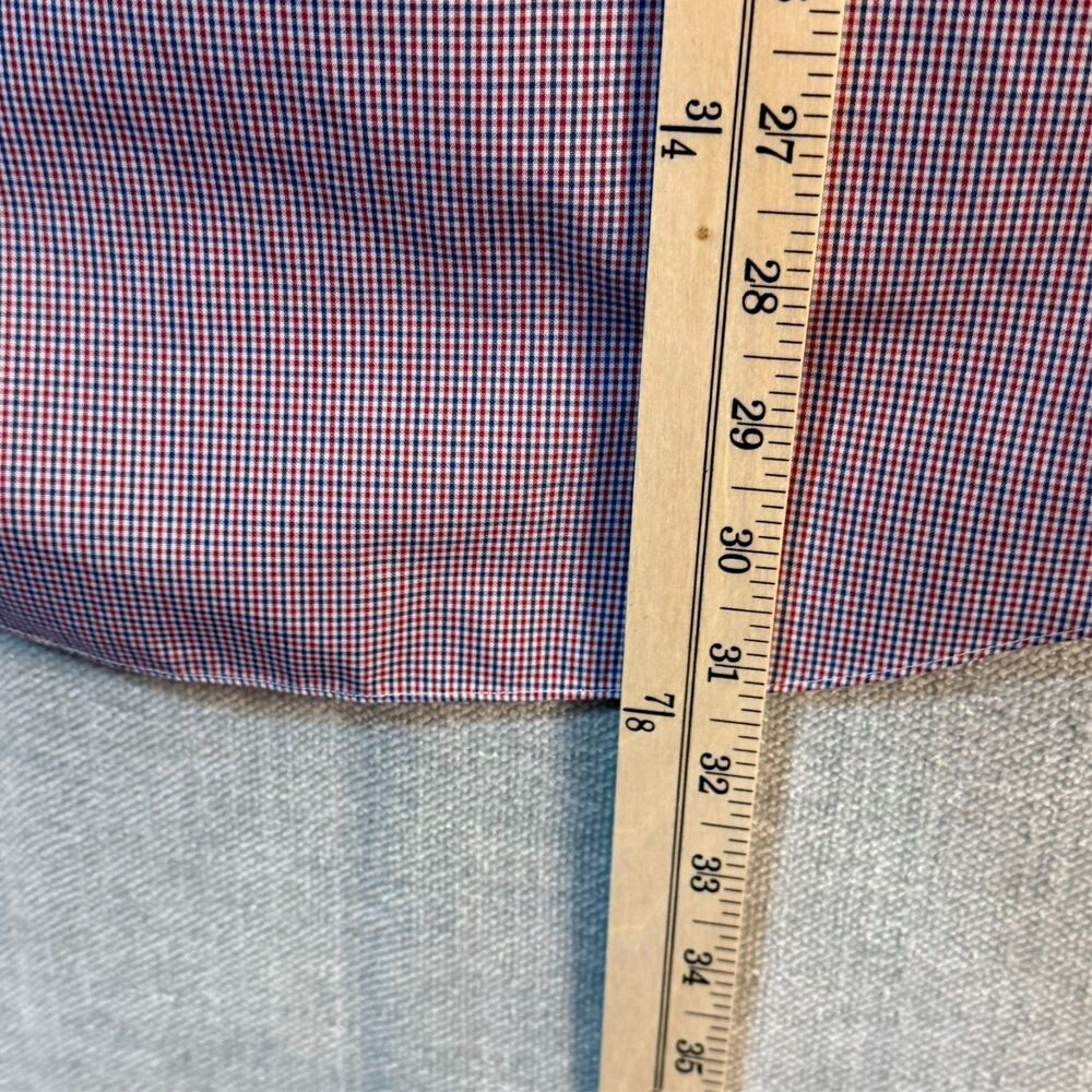 Brooks Brothers Madison Button Up Long Sleeve Supima Non Iron Mens 15-33 Checkrd - Picture 7 of 9